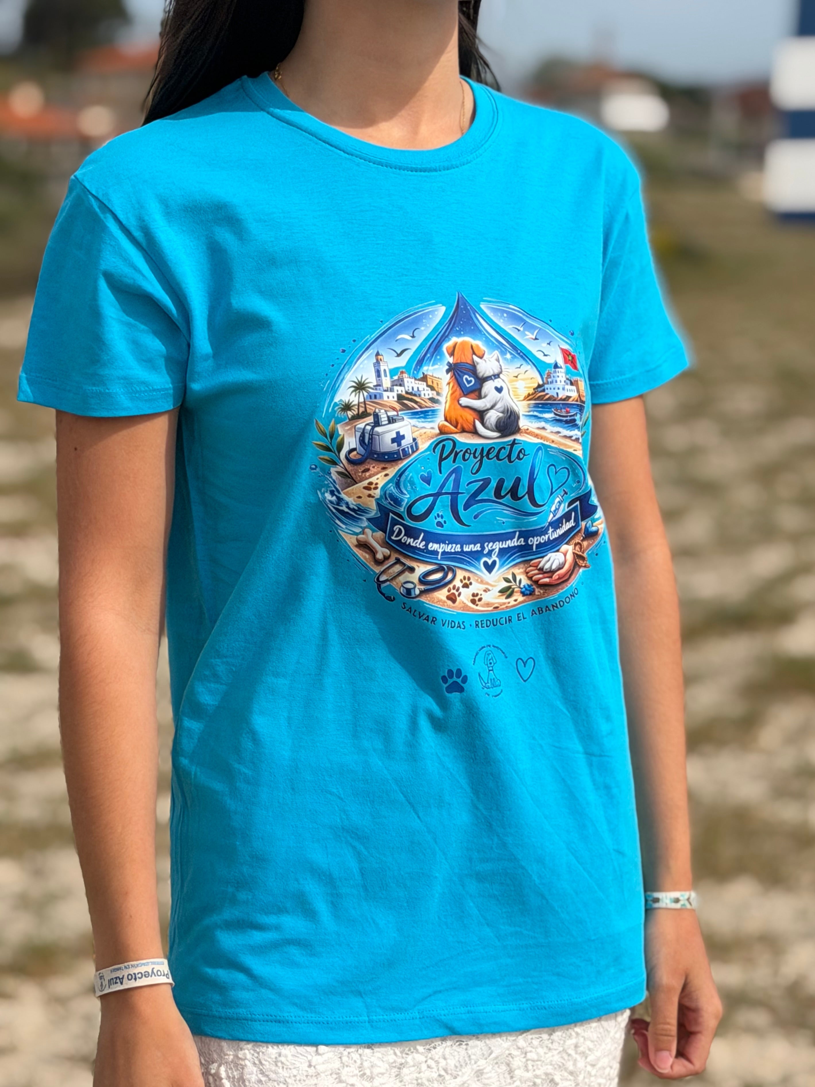 Camiseta Proyecto Azul