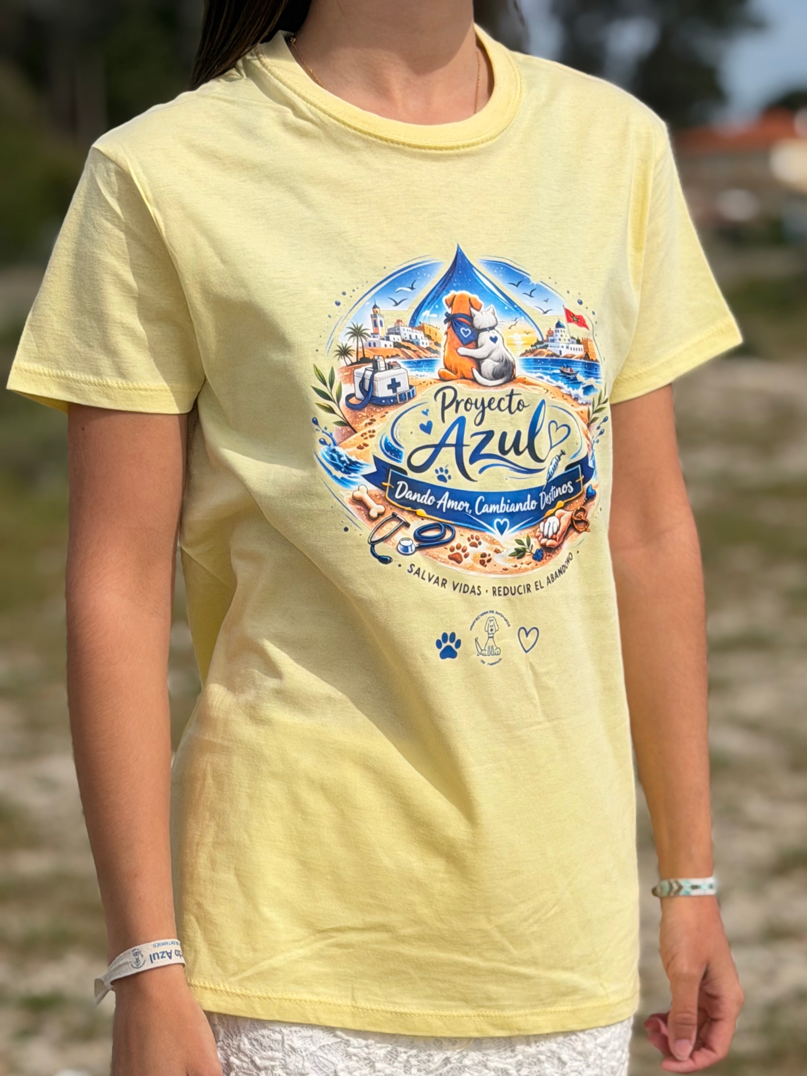 Camiseta Proyecto Azul